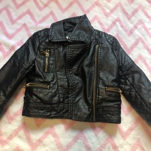 tough skins toddler leather jacket